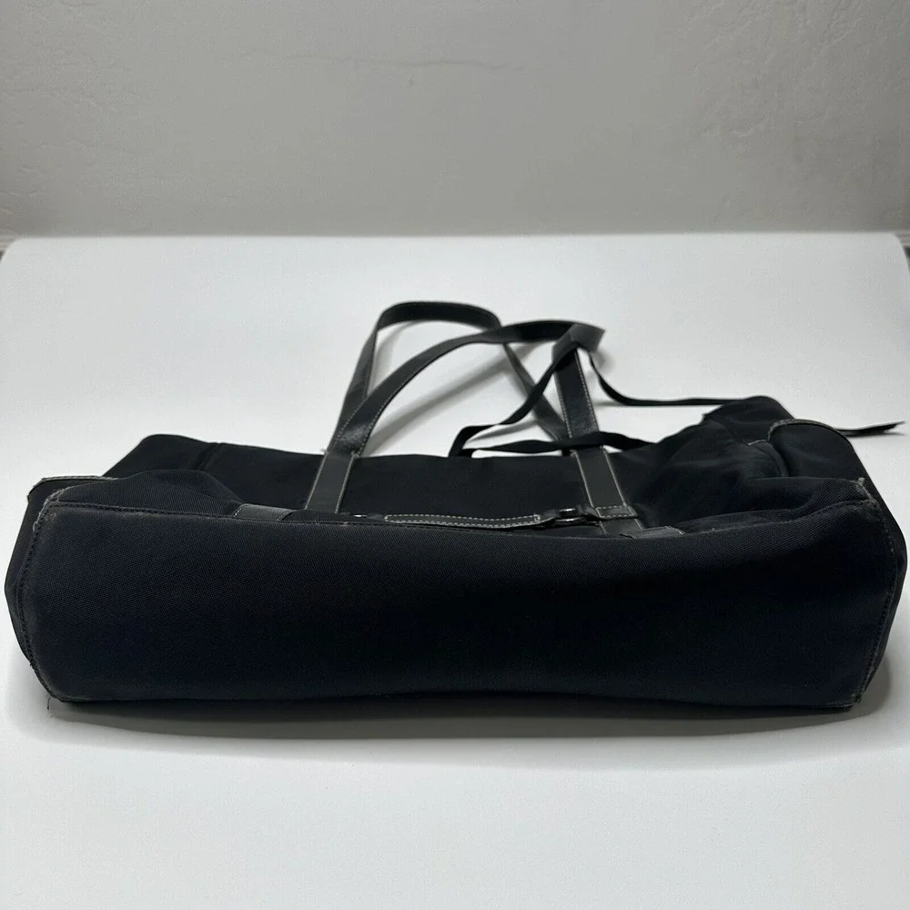 Vintage Black Kate Spade Baby Diaper Bag All-Occasion‎ Purse Ribbon Tie